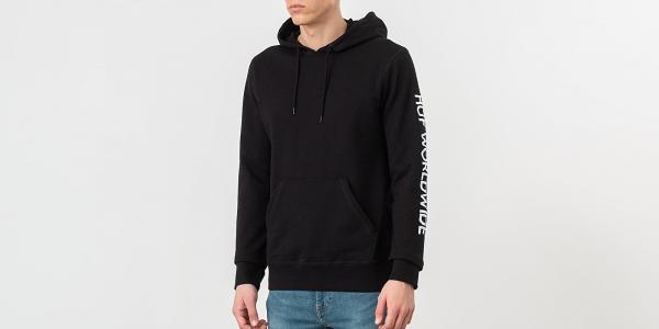 HUF Mission Hoodie Black