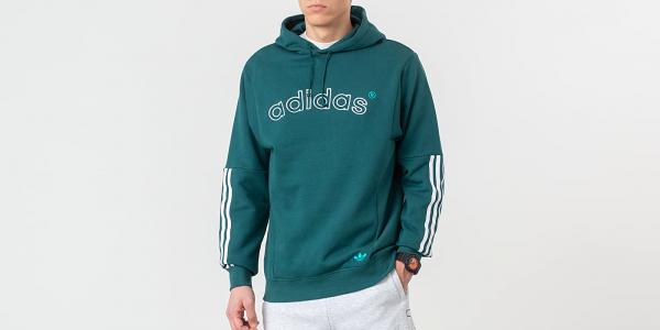 adidas Archive Sweat Hoodie Rich Green