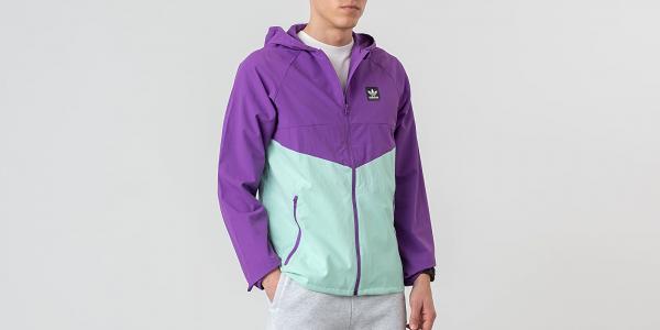 Adidas Dekum Packable Jacket Activ Purple/ Clear Mint