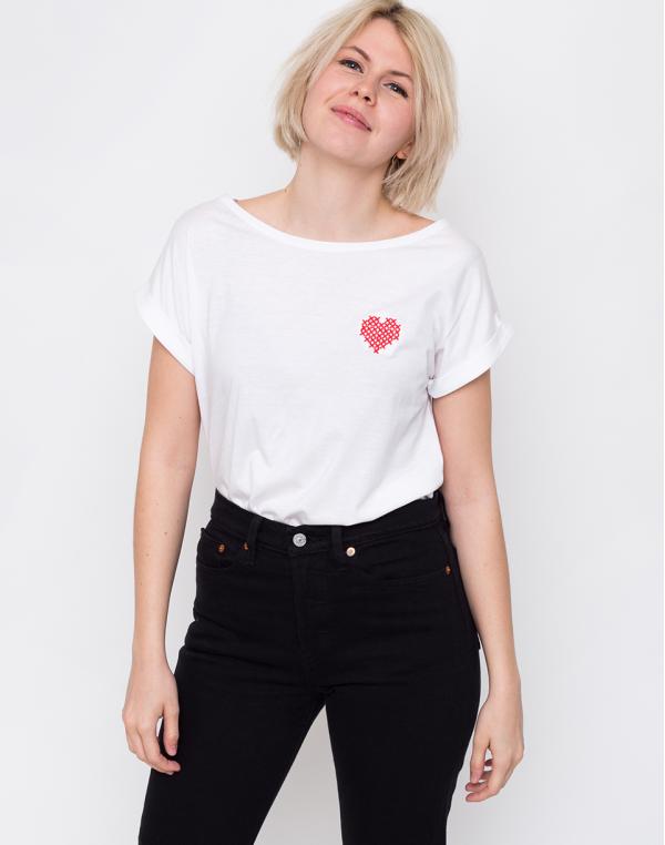 Wemoto Heart Top White L