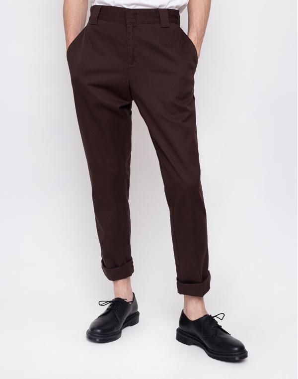 Dickies Slim Fit Work Pnt Chocolate Brown W34/L32