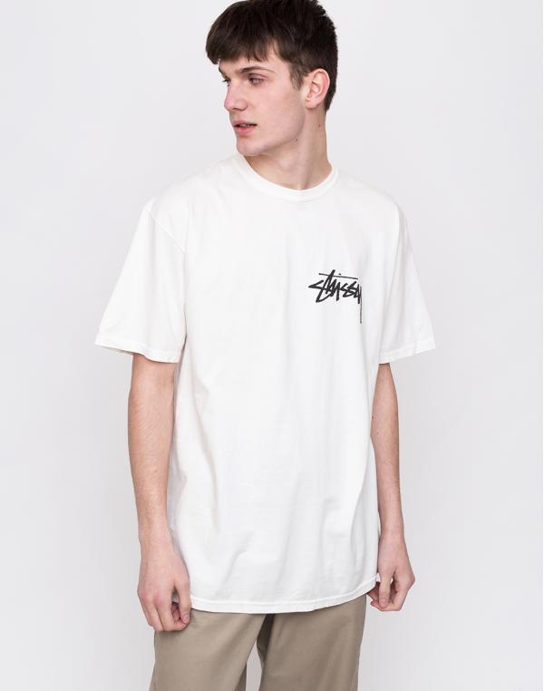Stüssy Stock Pig. Dyed Tee Natural L