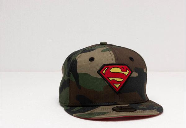 New Era 9Fifty Youth Character Superman Snapback Camo/ Red
