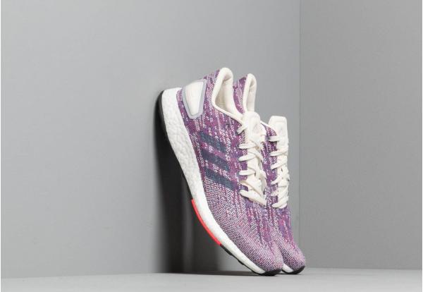 adidas PureBOOST DPR W Cloud WhiteI/ Raw Indigo/ Shock Red