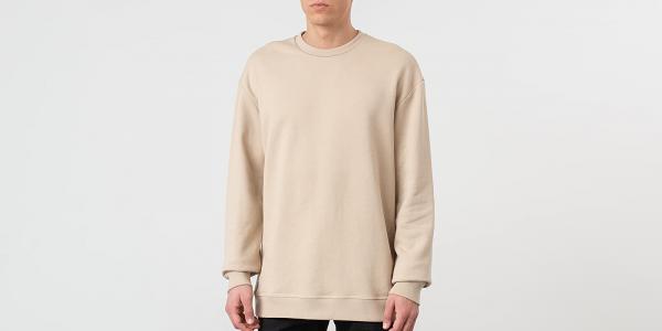 John Elliott Oversized Crewneck Pullover Dune