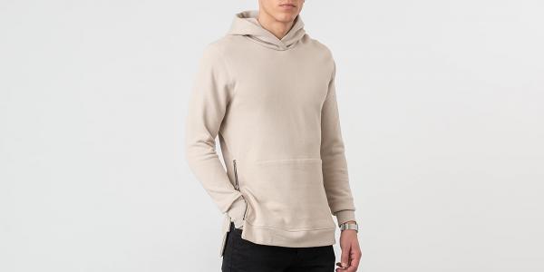 John Elliott Hooded Villain Hoodie Cement