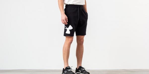 Under Armour Rival Fleece Logo Short Black