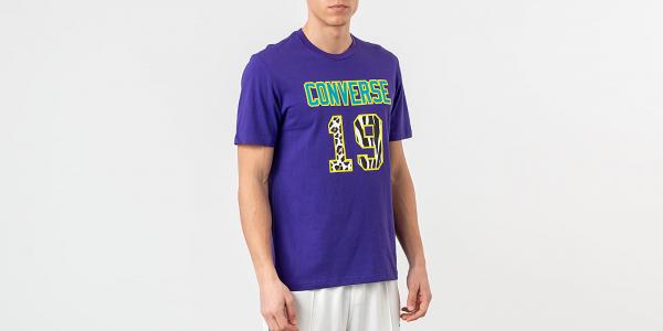 Converse "Mascot" Tee Court Purple