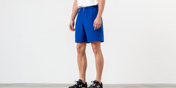 Under Armour Woven Graphic Wordmark Shorts Royal/ Steel