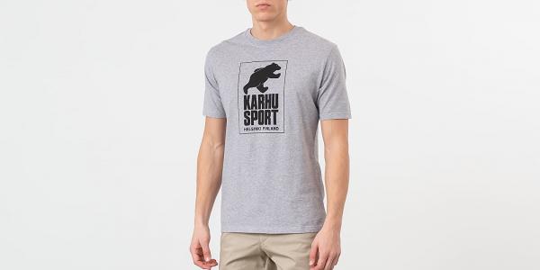 Karhu Helsinki Sport Tee Grey Heather