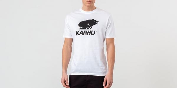Karhu Basic Logo Tee White/ Black