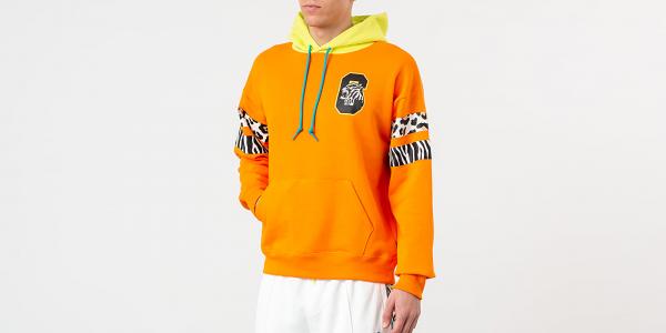 Converse "Mascot" Pull Over Hoodie Orange Rind