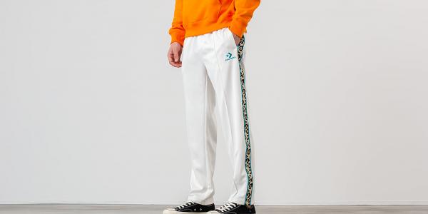 Converse Colored Star Chevron Track Pants Egret