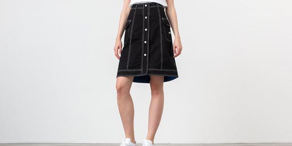 Stüssy Clyde Reversible Skirt Black