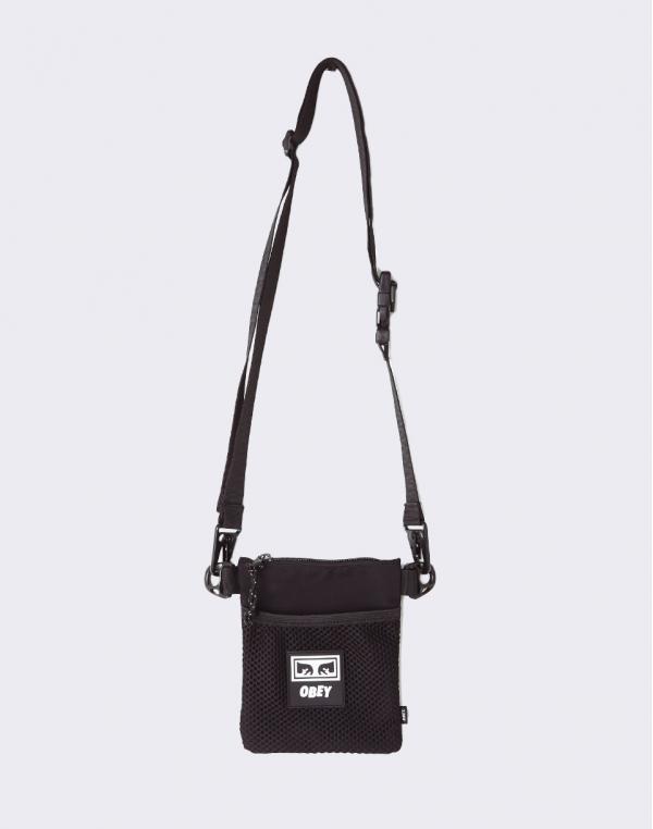 Obey Conditions Side Pouch Black