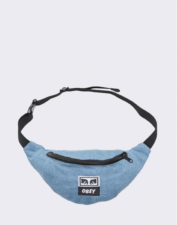 Obey Wasted Hip Bag Denim