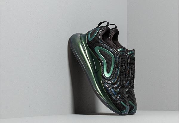Nike Air Max 720 Black/ Black-Metallic Silver