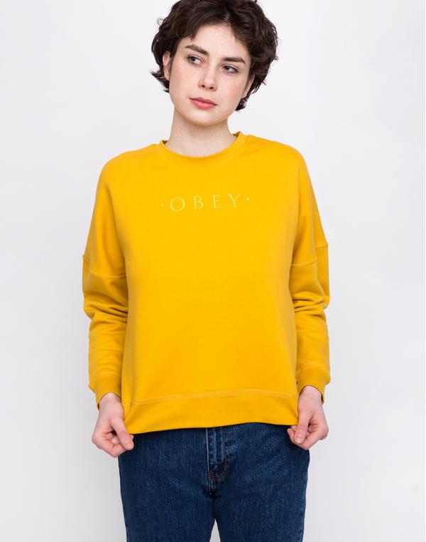 Obey Annie Crew Mustard L