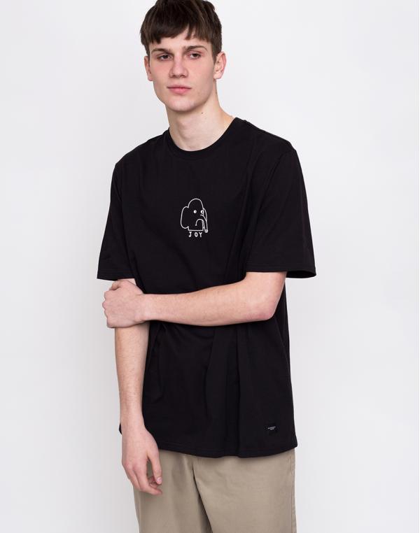 Lazy Oaf Elephant Joy T-shirt Black M