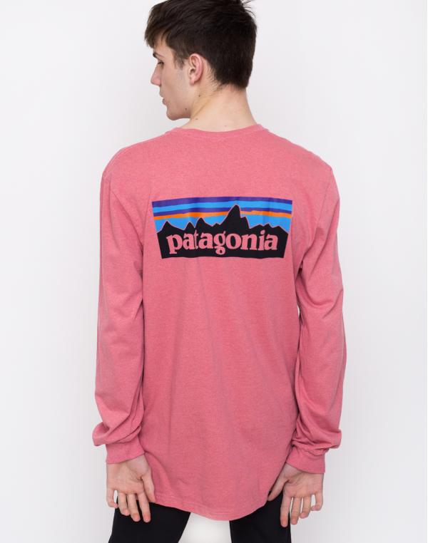 Patagonia P-6 Logo Responsibili-Tee Sticker Pink L