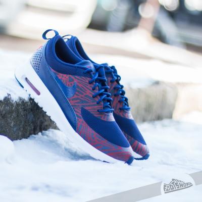 Nike Wmns Air Max Thea Print Loyal Blue/Loyal Blue-University Red-White