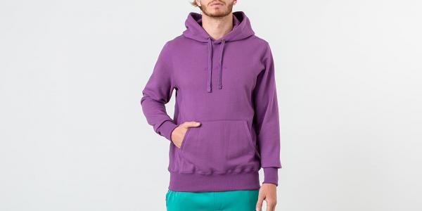 Aimé Leon Dore Logo Hoodie Purple Tape