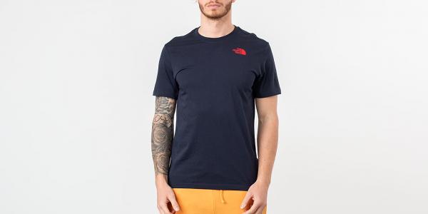 The North Face Red Box Tee Urban Navy/ Fiery Red
