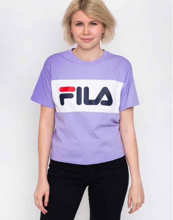 Fila Allison Tee Violet Tulip/Bright White L