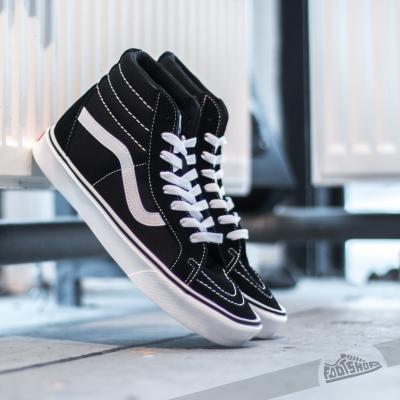 Vans Sk8-Hi Lite + Suede/ Canvas Black/ White