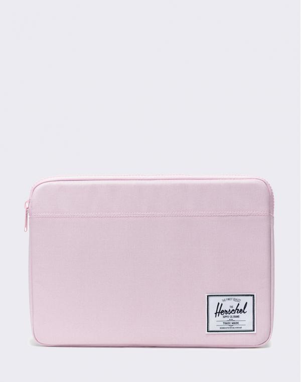 Herschel Supply Anchor Sleeve for 13 inch MacBook Pink Lady Crosshatch