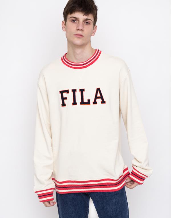 Fila Cal Crew Sweat Whitecap Grey L