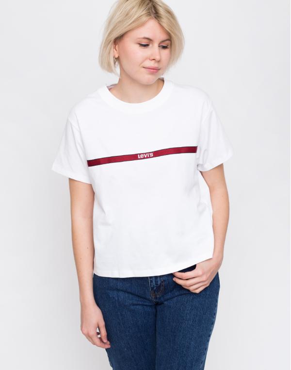 Levi´s® Graphic Varsity Tee Neutrals L