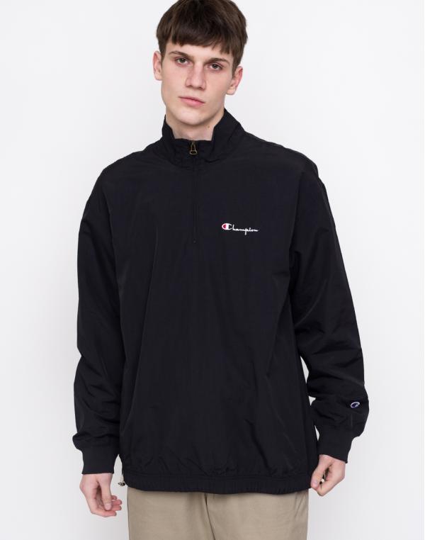 Champion Half Zip Top Black M
