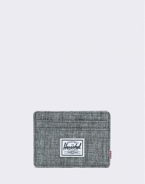Herschel Supply Charlie RFID Raven Crosshatch