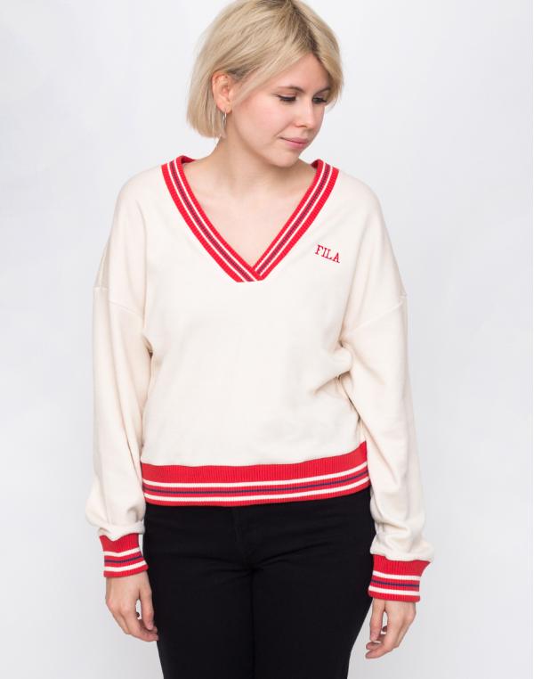 Fila Julianne Varsity Crew Whitecap Gray M