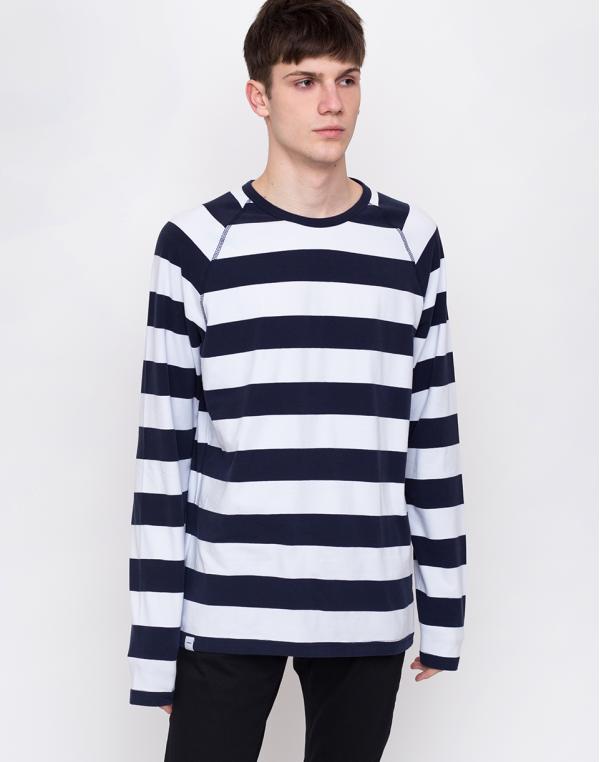 Makia Keel Long Sleeve Navy-White S