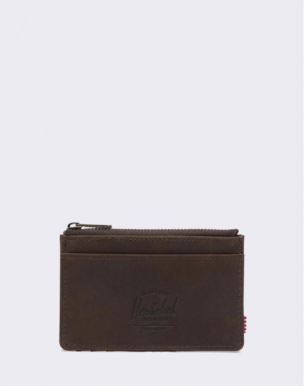 Herschel Supply Oscar Leather RFID Nubuck Brown