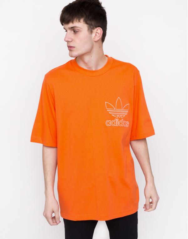 adidas Originals Outline Tee True Orange L