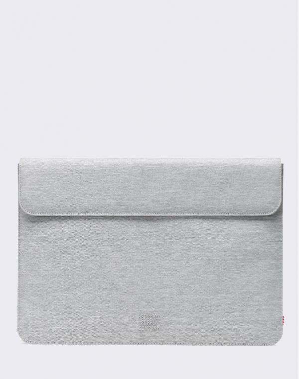 Herschel Supply Spokane Sleeve for 15 inch MacBook Light Grey Crosshatch