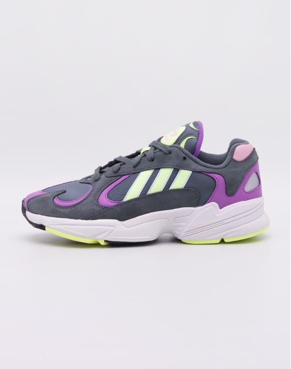 adidas Originals Yung 1 Legend Ivy/ Hi-Res Yellow/ Active Purple 45