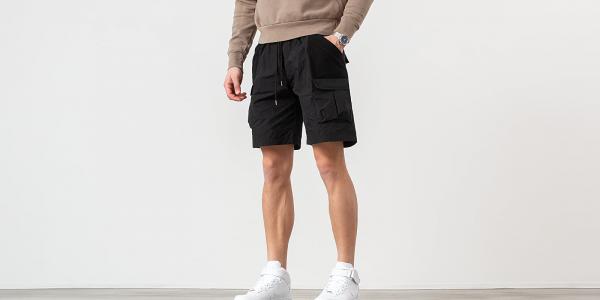 John Elliott R10 Tactical Cargo Shorts Black