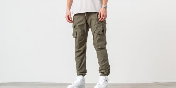 John Elliott Compact Cotton Cargo Pants Olive