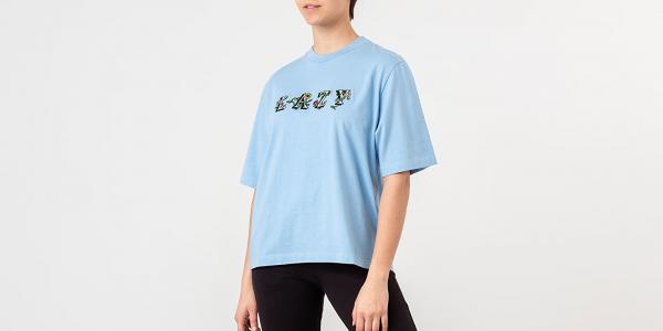 Lazy Oaf Lazy Flowers Tee Blue