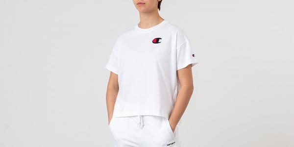 Champion Tee White