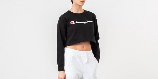 Champion Crewneck Sweatshirt Black