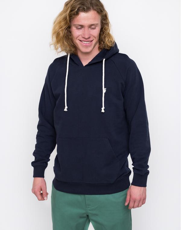 Knowledge Cotton Hood Kangaroo Sweat with Owl Badge 1001 Total Eclipse L