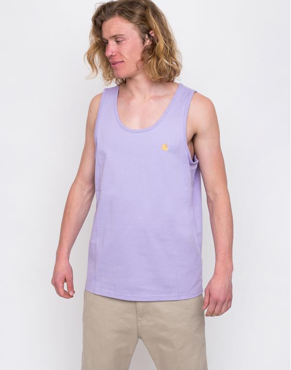 Carhartt WIP Chase A-Shirt Soft Lavender/Gold M