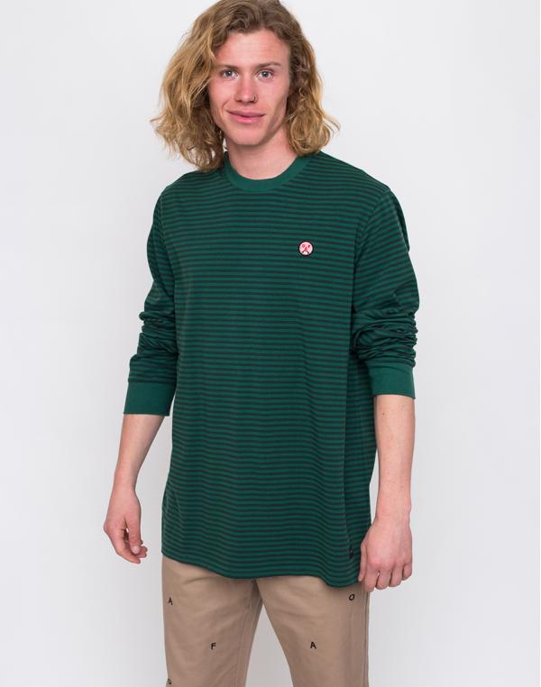 Lazy Oaf Oaf Tiny Stripe Tee Grenn M