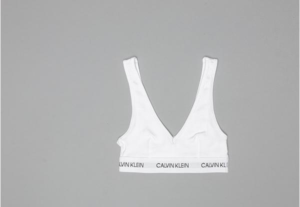 Calvin Klein Statement 1981 Unlined Bralette White