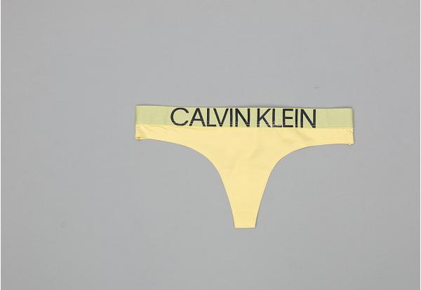 Calvin Klein Thong Yellow